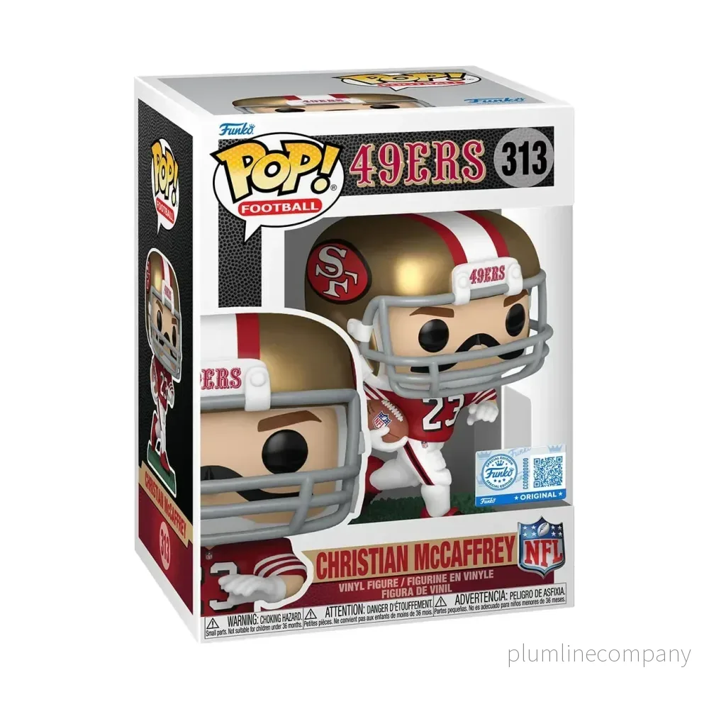 NFL: Legends POP! Sports Figur 49ers - Christian McCaffrey (TB) 9 cm - Bild 3
