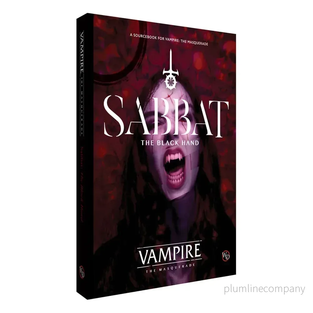 Vampire: The Masquerade 5th Edition RPG bok Sabbat: The Black Hand Sourcebook *Engelska Versionen* Vampire: The Masquerade 5th Edition RPG bok Sabbat: The Black Hand Sourcebook *Engelska Versionen*
