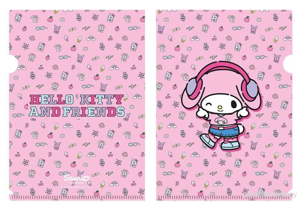 Sanrio Clearfile My Melody POP 03 A4 Sanrio Clearfile My Melody POP 03 A4
