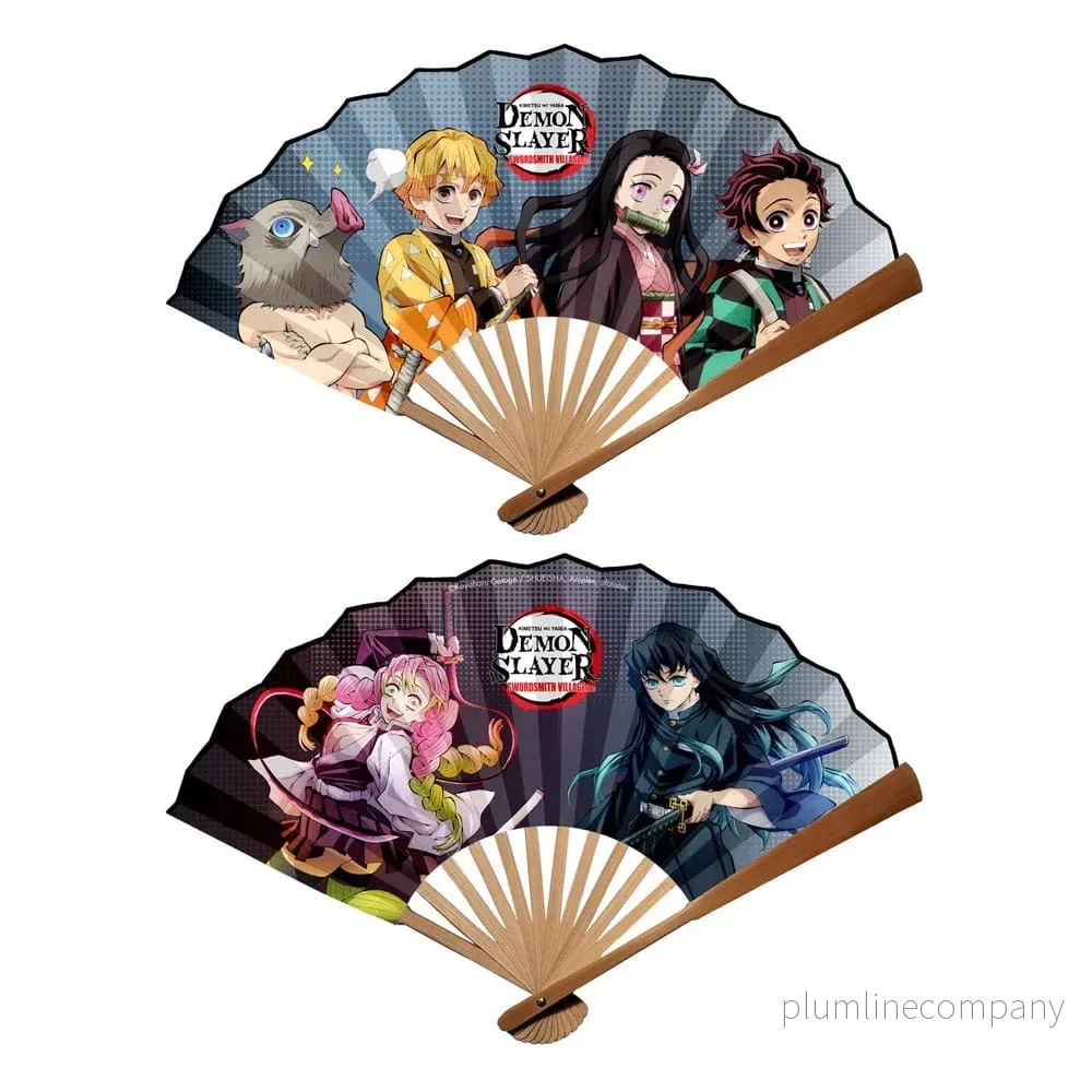 Demon Slayer: Kimetsu no Yaiba Fällbar Fläkt - Bild 2