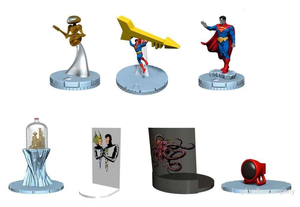 DC Comics Wizkids HeroClix Iconix Mini Figur Fästningen i Isolering Vol 1 13 cm DC Comics Wizkids HeroClix Iconix Mini Figur Fästningen i Isolering Vol 1 13 cm