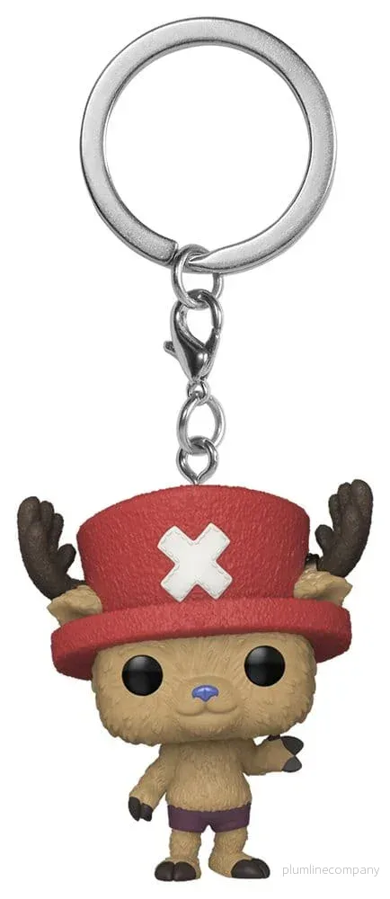 One Piece POP! Vinyl Nyckelrings 4 cm Chopper Display (12) - Bild 2