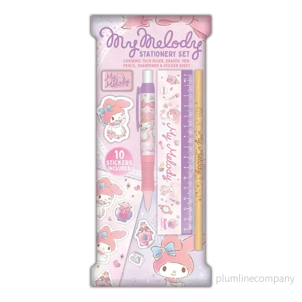 Sanrio Stationery Set 6-Pack My Melody - Bild 3