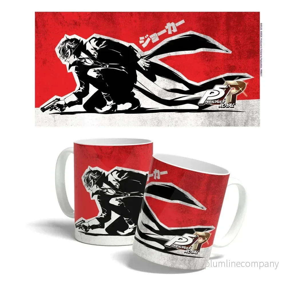 Persona 5 Royal Mug Joker - Högkvalitativ Keramikkopp - Bild 2