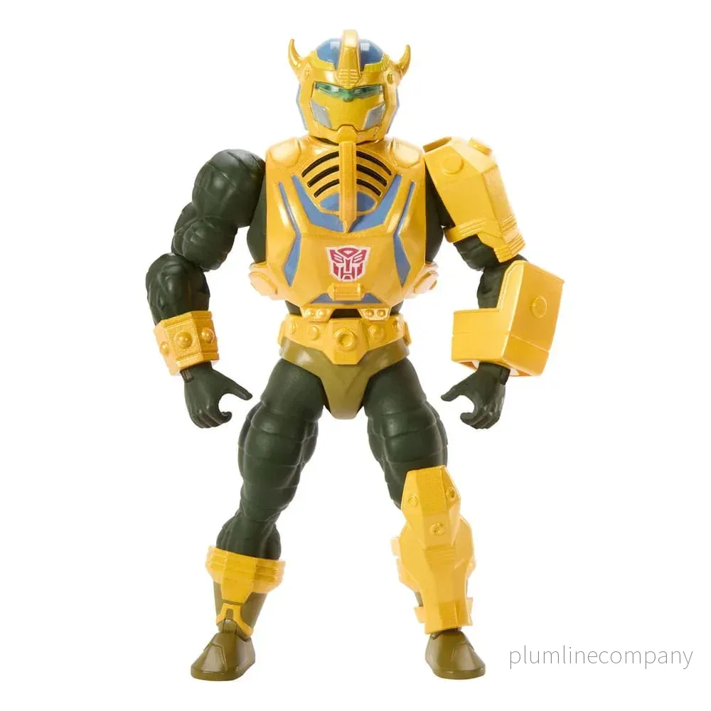 Masters of the Universe x Transformers Bumblebee Armor Man-At-Arms Masters of the Universe x Transformers Bumblebee Armor Man-At-Arms