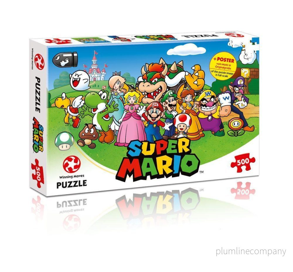 Super Mario Pussel – Mario & Vänner 500 Bitars Super Mario Pussel – Mario & Vänner 500 Bitars