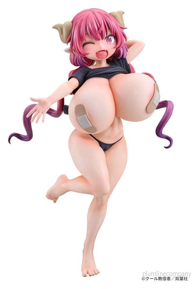 Miss Kobayashi’s Dragon Maid PVC-figur 1/5 IRURU Band-Aid Style 27 cm