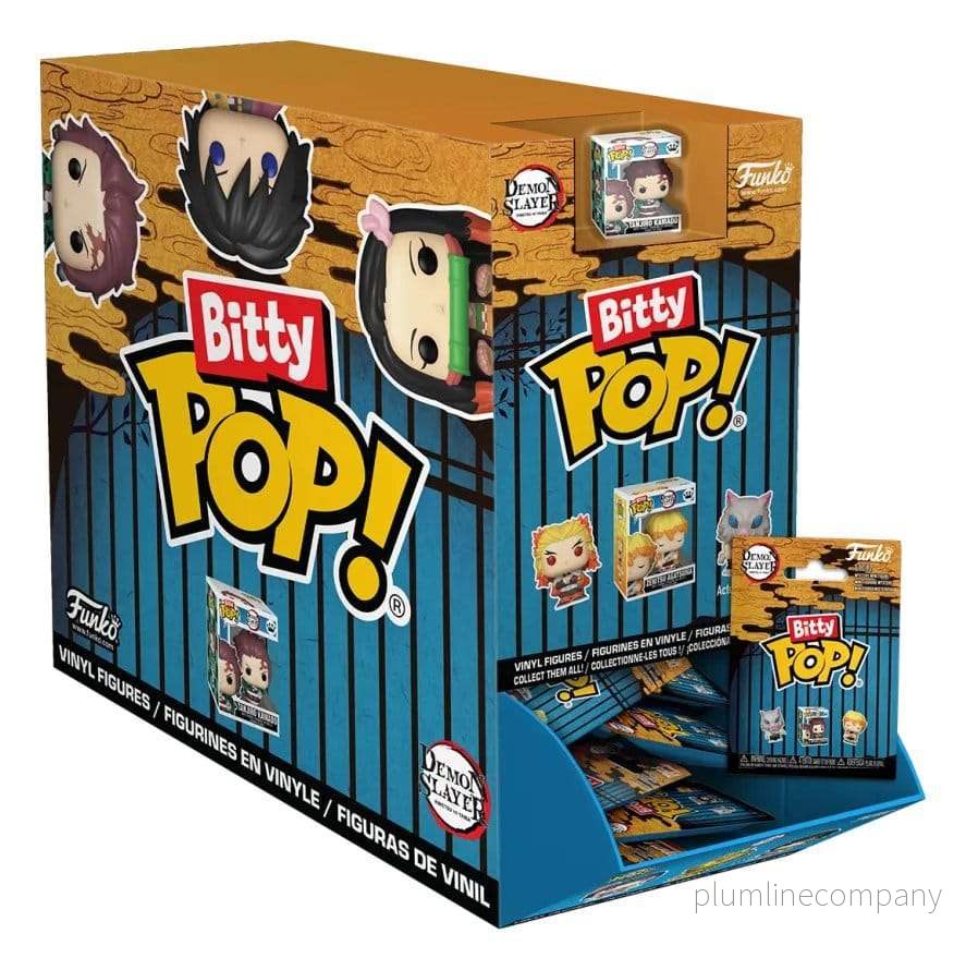 Demon Slayer: Kimetsu no Yaiba – The Movie Bitty POP! vinylfigurer 2 cm display (32) Demon Slayer: Kimetsu no Yaiba – The Movie Bitty POP! vinylfigurer 2 cm display (32)