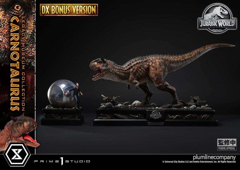 Jurassic World: Fallen Kingdom Legacy Museum Collection-statyn Carnotaurus DX Bonus 1/15, 38 cm Jurassic World: Fallen Kingdom Legacy Museum Collection-statyn Carnotaurus DX Bonus 1/15, 38 cm