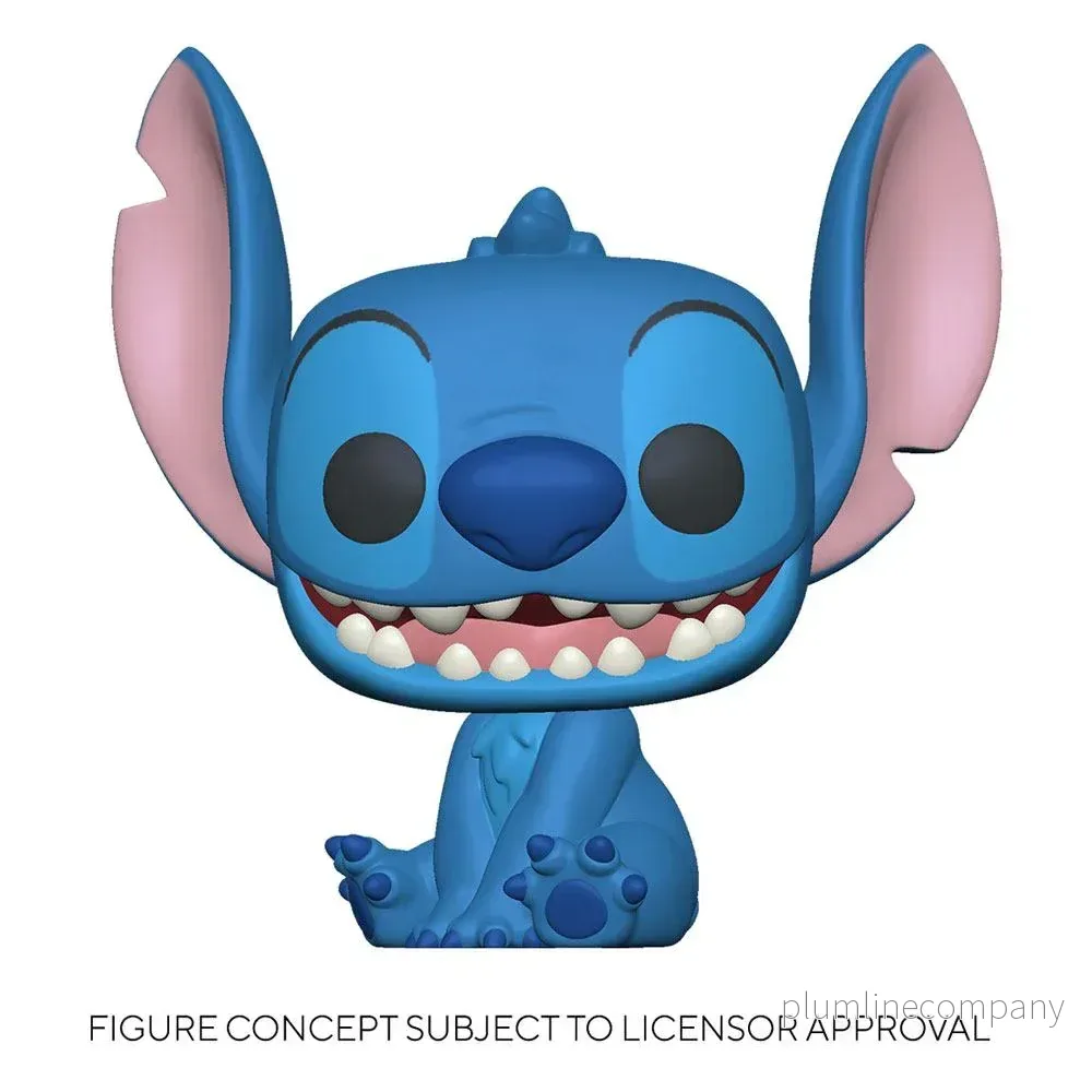 Lilo & Stitch POP! Disney Vinyl Figur Smiling Seated Stitch 9 cm - Bild 2