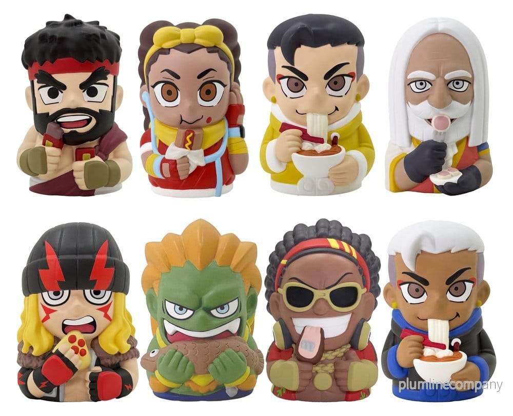 Street Fighter 6 Finger Puppet Vol. 2 Blind Box Assortment (8)