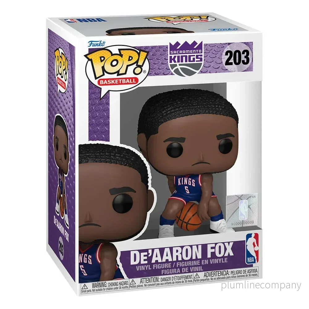 NBA Legends POP! Sports Figur Kings - De'Aaron Fox (CE 24) 9 cm - Bild 3