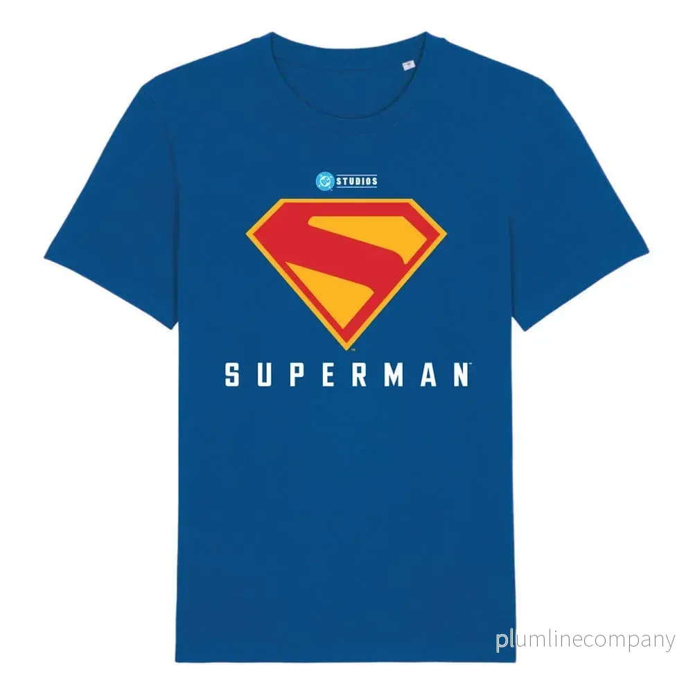 Superman 2025 T-Shirt med Klassisk Logotyp Superman 2025 T-Shirt med Klassisk Logotyp