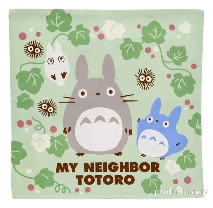 Min Granne Totoro Natsu Kuddfodral Totoro Grönt Löv - Bild 2
