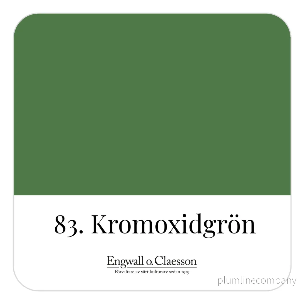 Utvändig Linoljefärg Kromoxidgrön 83 Utvändig Linoljefärg Kromoxidgrön 83