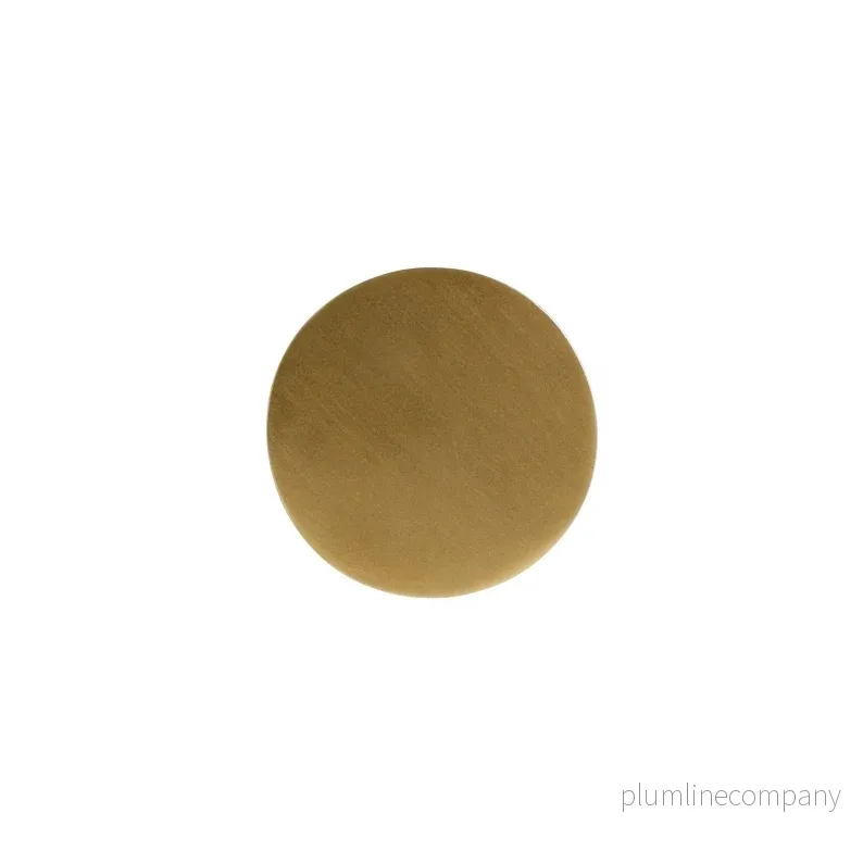 Guldfärgad knopp/krok