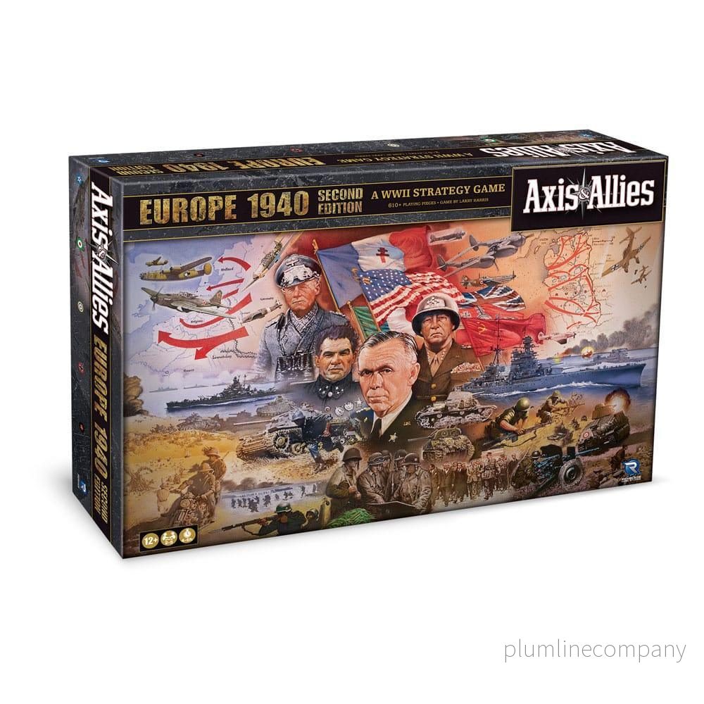 Axis & Allies: 1940 Europe Second Edition – Brädspel (Engelsk Version) Axis & Allies: 1940 Europe Second Edition – Brädspel (Engelsk Version)