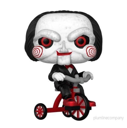 Saw POP! Plus Figur Billy på Tricycle Exclusive Edition 9 cm