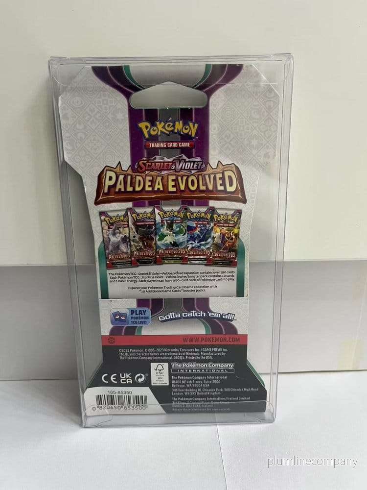 Evoretro PET Protectors för Pokémon TCG Booster Pack 0 mm (10-pack) - Bild 2