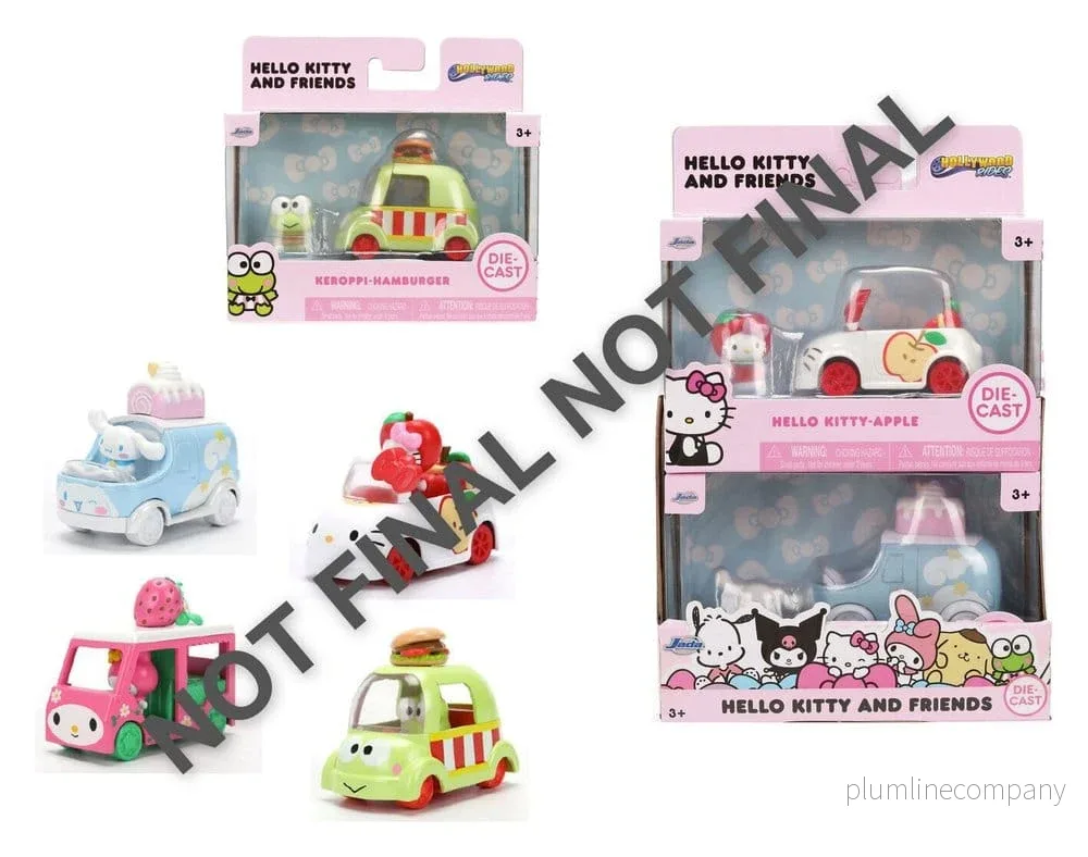 Sanrio Tryckta Fordon 1/55 Våglängd 1 Urval (8) Sanrio Tryckta Fordon 1/55 Våglängd 1 Urval (8)