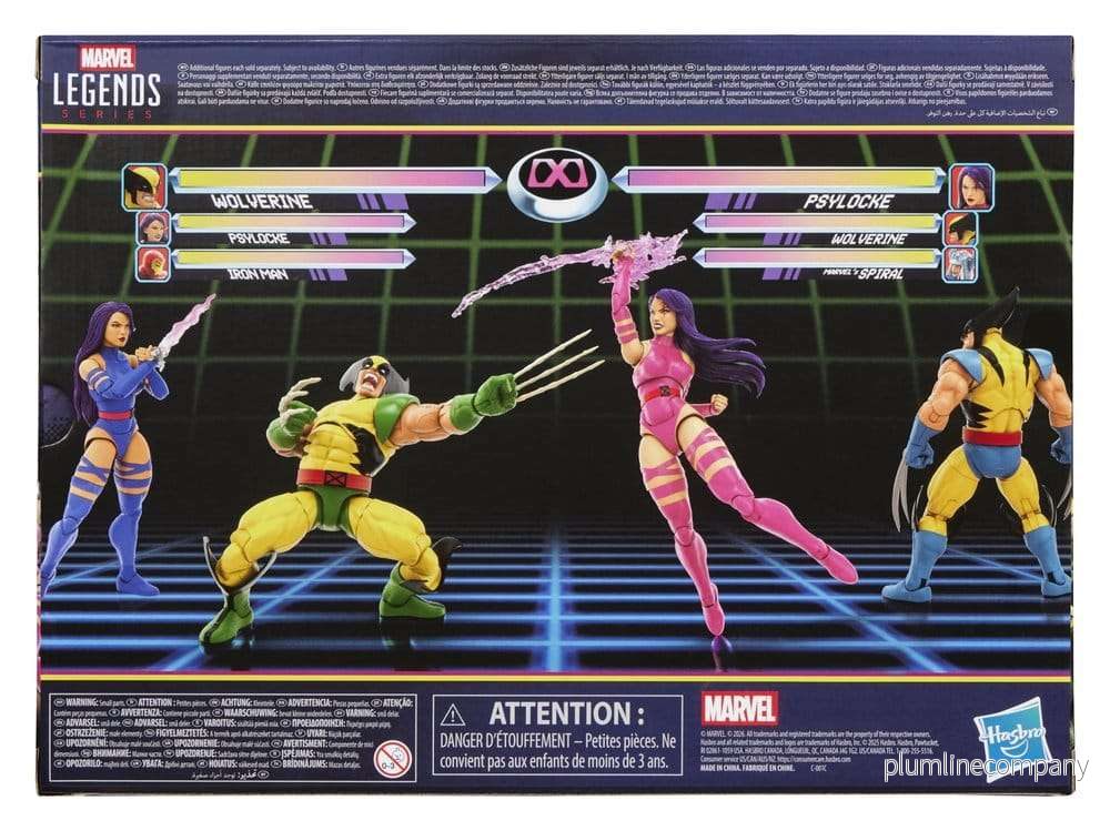 Marvel Games Marvel Legends Action Figure 2-Pack Wolverine & Psylocke 15 cm - Bild 2