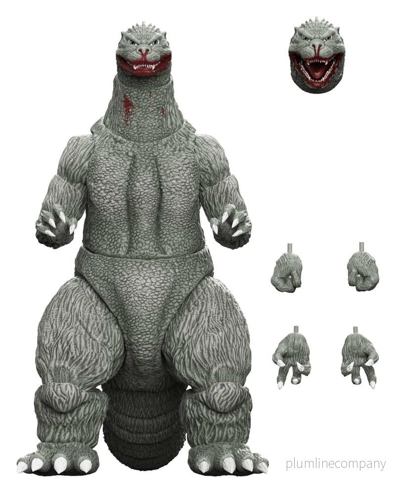 Godzilla (1989) Toho Ultimates Actionfigur - Godzilla (Gråskalig Seriealbum - Törstig på Blod) 24 cm - Bild 3