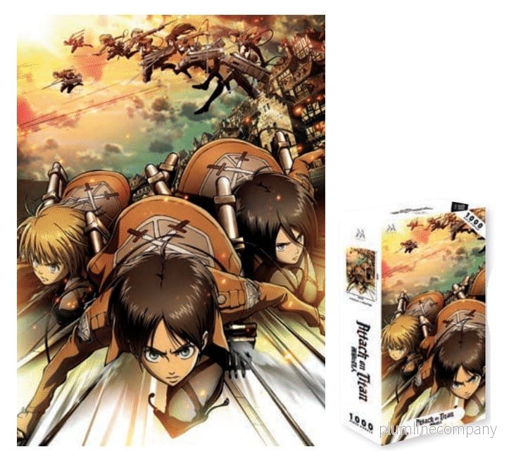 Attack on Titan: Pussel med 1000 bitar Attack on Titan: Pussel med 1000 bitar