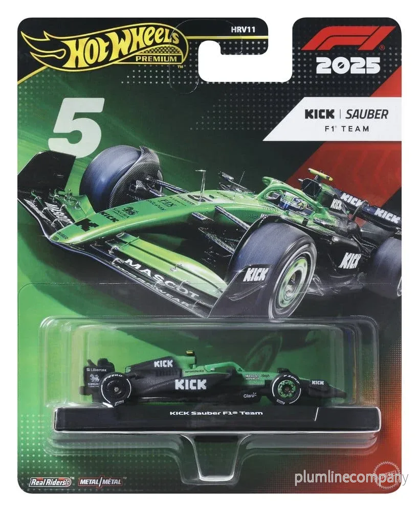 Formula 1 Hot Wheels Premium Die-Cast Fordon 1:64 Team Sauber: Förare 2 - Bild 3
