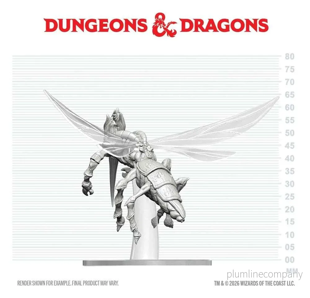 Dungeons & Dragons Nolzur's Marvelous Miniatures Opaintad figur Chasme 17 cm - Bild 2