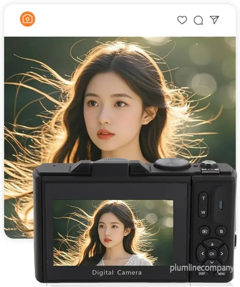 NÖRDIC 5K 75MP WiFi Ultra HD digitalkamera - Bild 2