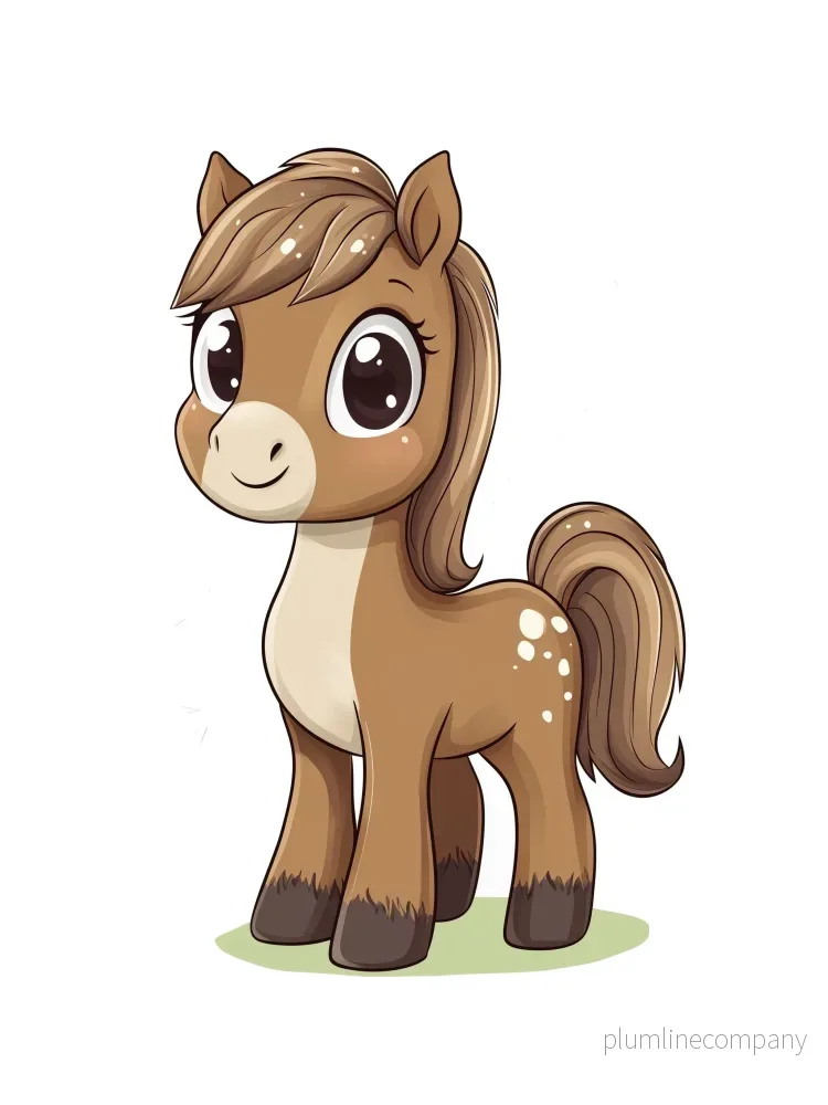 Cute Pony Poster Cute Pony Poster