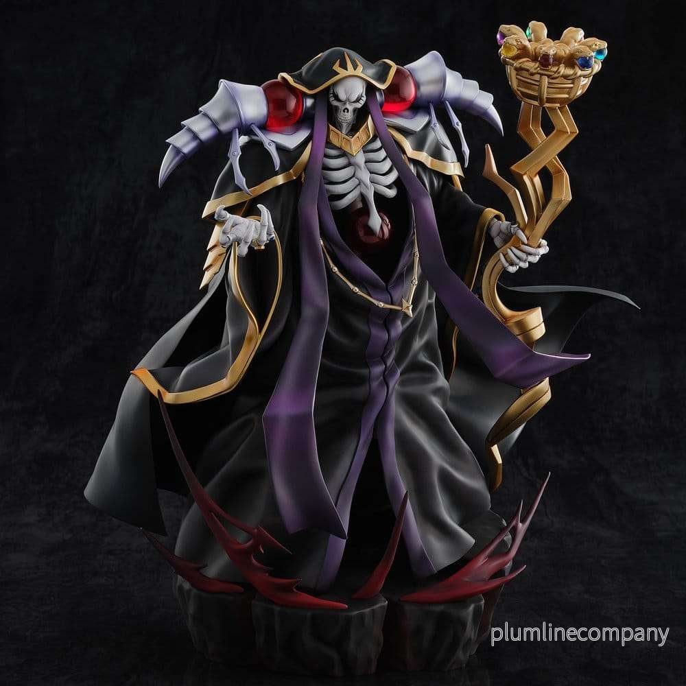 Overlord PVC-figur Ainz Ooal Gown 10th Anniversary so-bin Ver. 34 cm