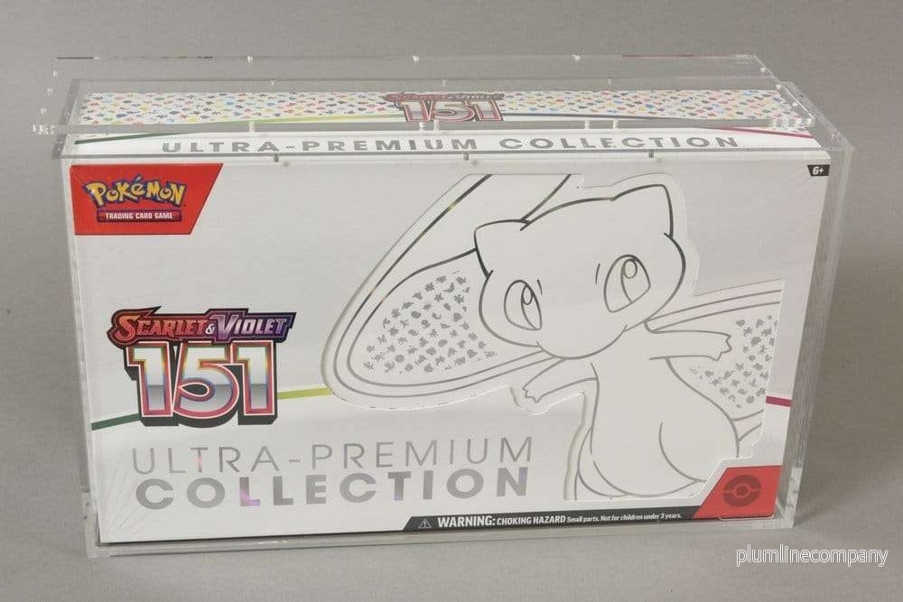 Evoretro akryl-displaybox för Pokémon 151 UPC Box och Mega Charizard X UPC Box 23 x 39 cm - Bild 2