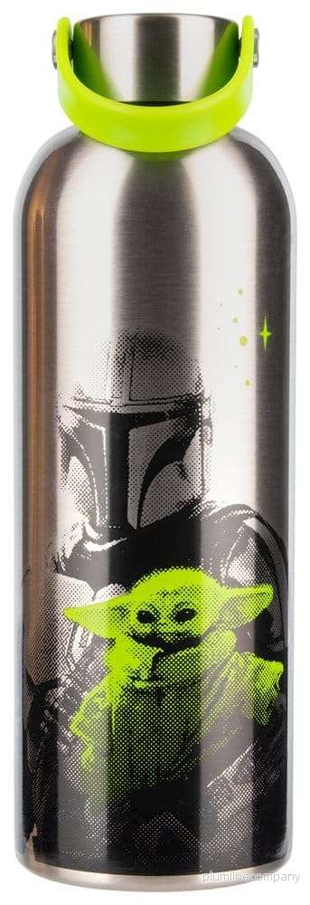 The Mandalorian vattenflaska i metall – Mandalorian & Grogu The Mandalorian vattenflaska i metall – Mandalorian & Grogu