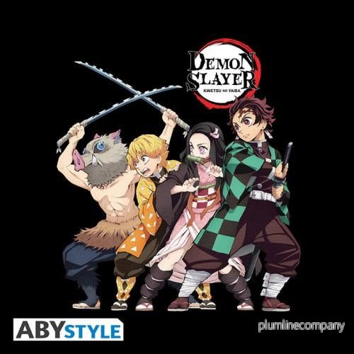 DEMON SLAYER – T-shirt Grupp Unisex svart (XS) DEMON SLAYER – T-shirt Grupp Unisex svart (XS)