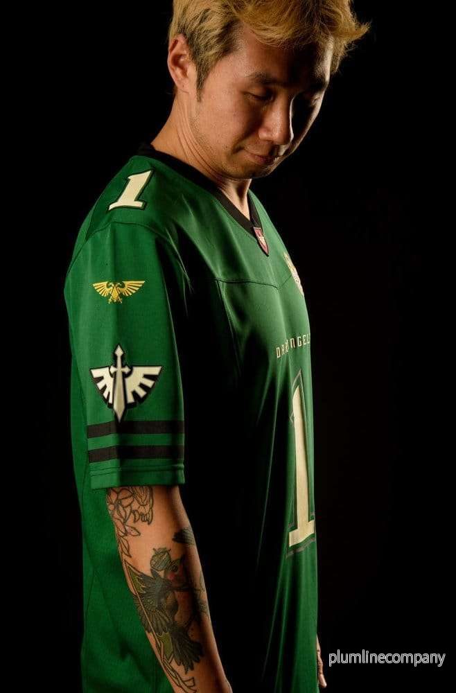 Warhammer 40,000 Sports Jersey Shirt Dark Angels - M - Bild 3