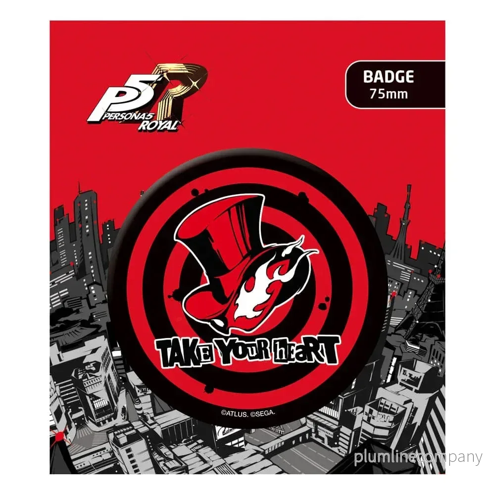 Persona 5 Royal Pin Badge – Take your Heart