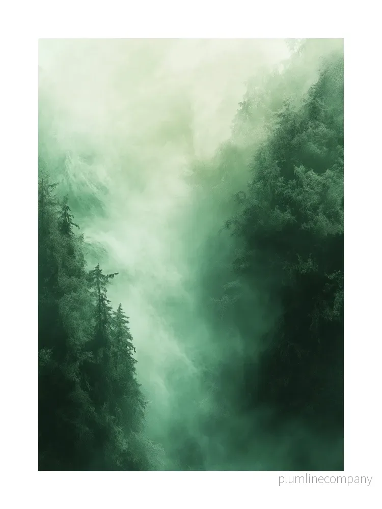 Calmness in the Forest Poster