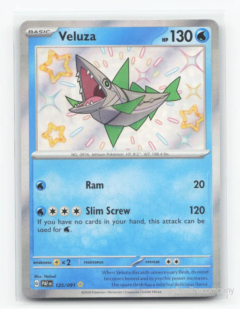 Veluza 125/091 - Paldean Fates