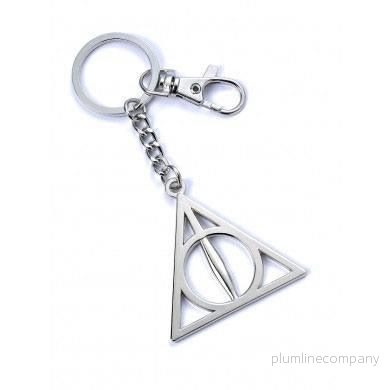 Harry Potter Nyckelring Deathly Hallows - Silver Plated - Bild 2