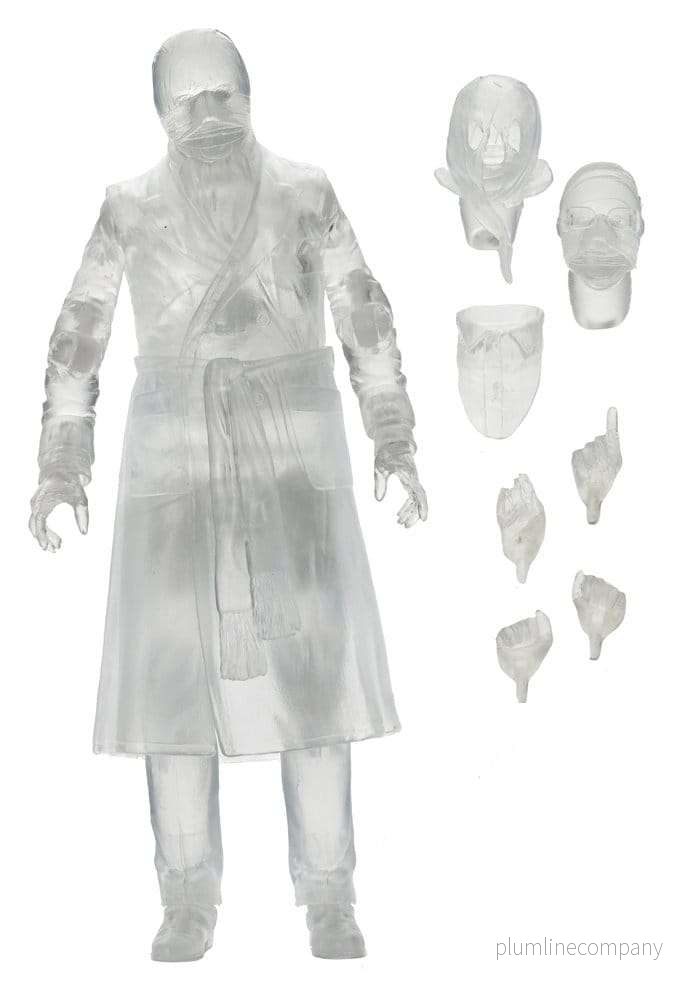 Universal Monsters Action Figure Invisible Man (Invisible) 18 cm