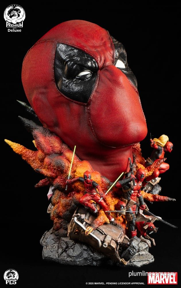 Marvel Fine Art Bust Deadpool Deluxe Edition 42 cm - Bild 3