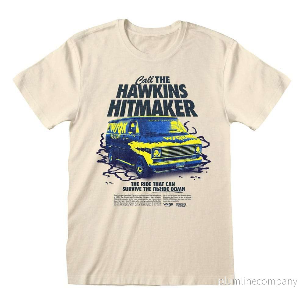 Stranger Things T-shirt Call the Hawkins Hitmaker