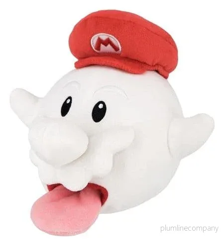 Super Mario gosedjur Boo Mario cirka 21 cm högt - Bild 2