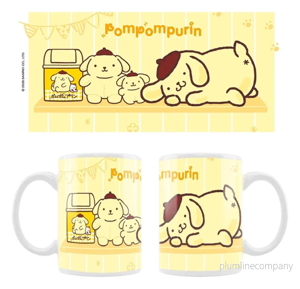 Sanrio Mugg Pompompurin Mjuk och Söt Purin 02 Sanrio Mugg Pompompurin Mjuk och Söt Purin 02