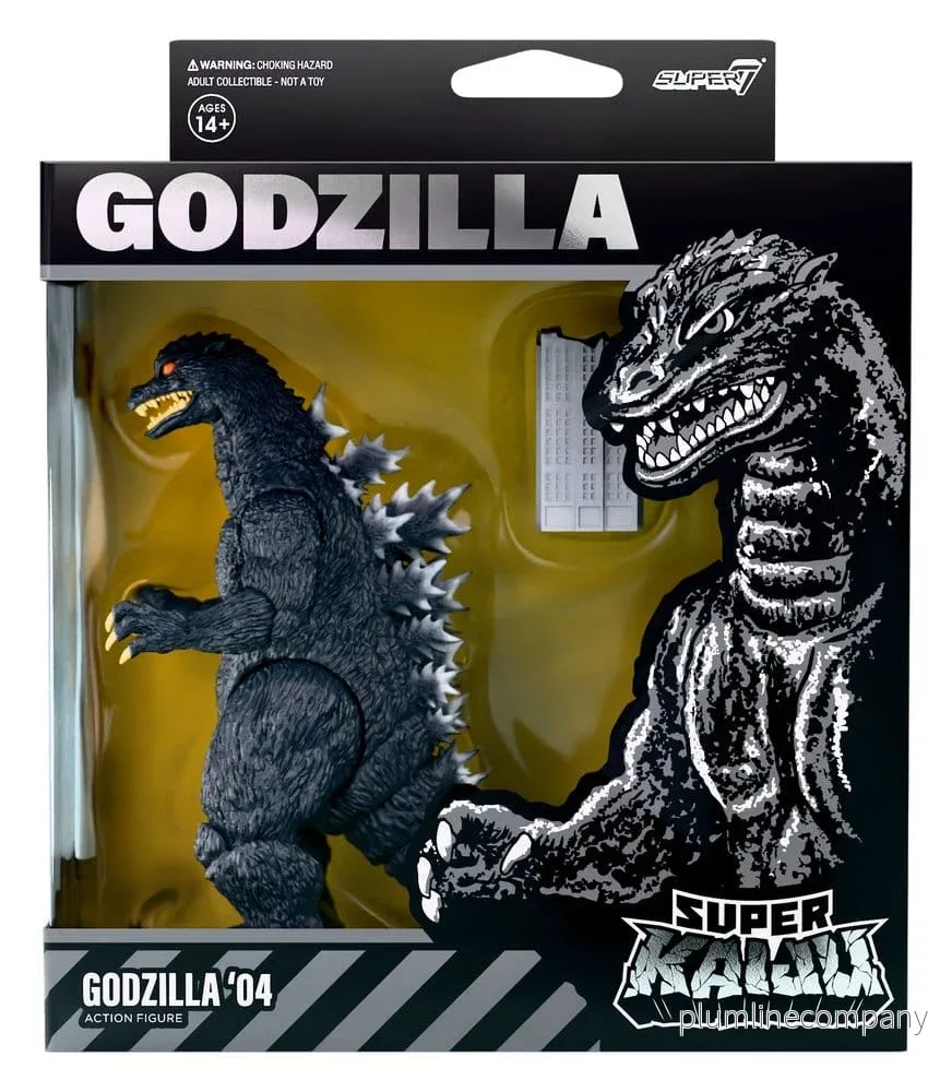 Godzilla Toho Super Kaiju Actionfigur Våg 04 Godzilla 2004 Godzilla Toho Super Kaiju Actionfigur Våg 04 Godzilla 2004