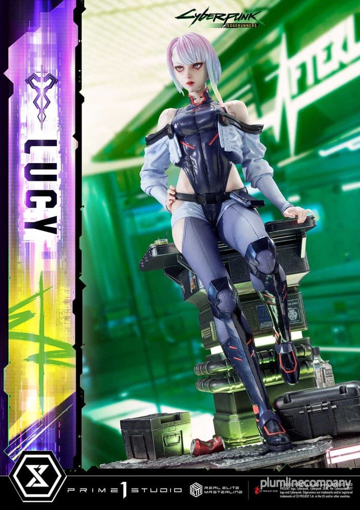 Cyberpunk: Edgerunners Real Elite Masterline Series staty 1/4 Lucy 50 cm - Bild 3