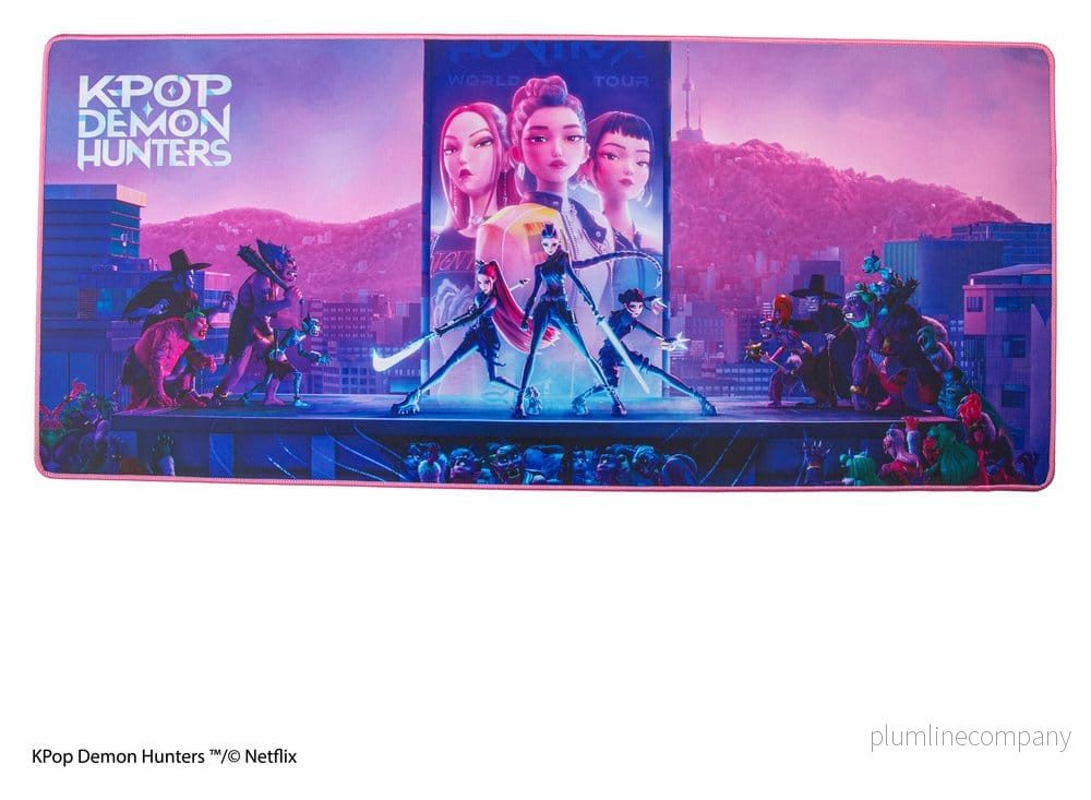 KPop Demon Hunters Skrivbordsmatta Takedown XL - Bild 2