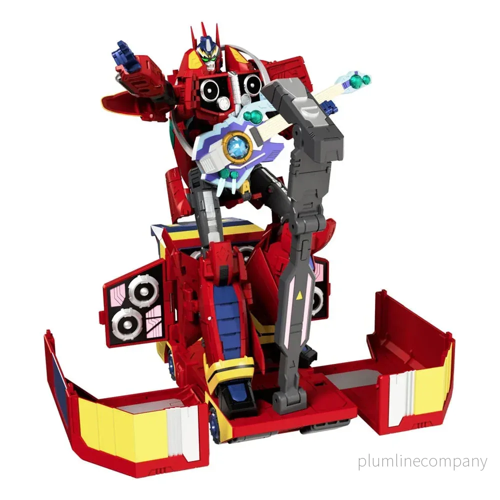 Transformers x Macross 7 Synergenex Action Figur Basara Prime - Bild 2