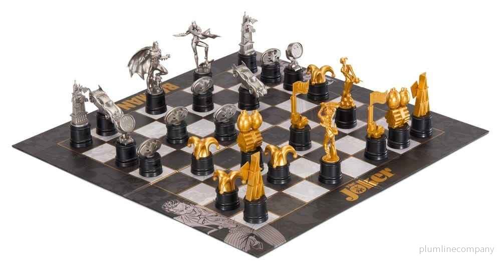 DC Comics Schackspel Batman mot Jokern 47 cm DC Comics Schackspel Batman mot Jokern 47 cm